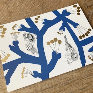 Marimekko, Carte postale, création Sanna Annukka , « Kanteleen Kutsu », Finlande