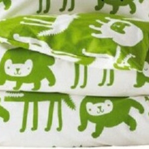 Ikea, Barnslig Ulven, Twin Duvet Pillow Sham Set, 100% Cotton, 2009