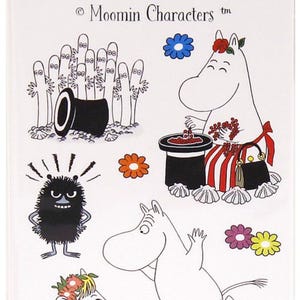 Adesivi Moomin per lavoretti, dalla Finlandia