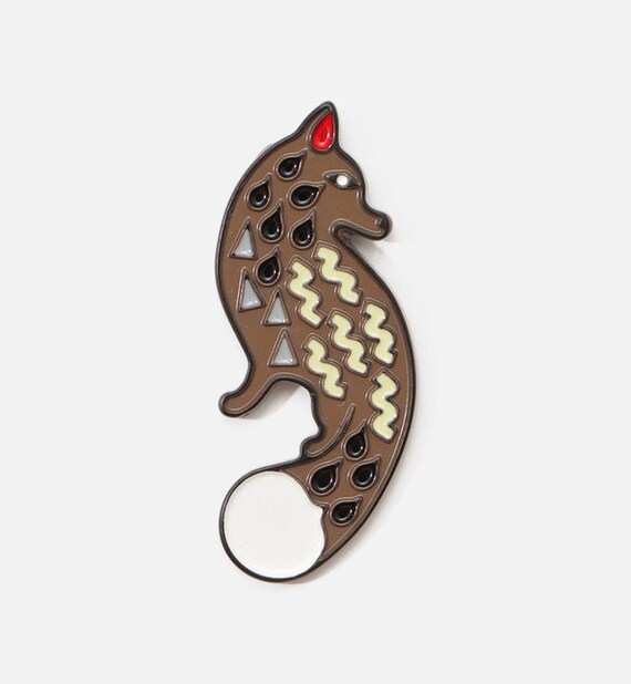 Marimekko Fox Pin: 