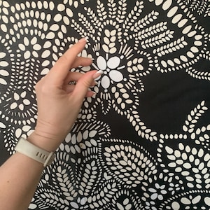 MARIMEKKO, Finland, Maija Isola, "NÄSIÄ", cotton fabric, pattern -70s