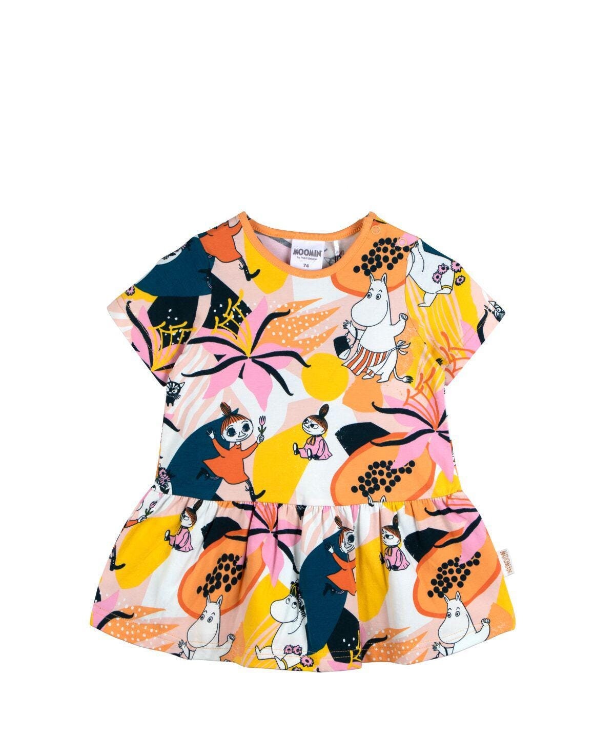 Moomin, Cotton Dress, Baby Size, Short-sleeved Australia