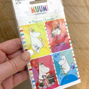 Adesivi retrò Moomin per lavoretti, dalla Finlandia