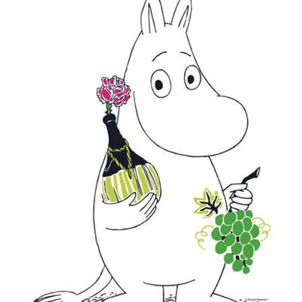 Welcome Moomin kitchen towel. Great gift idea. Rare find. Moomin towel.