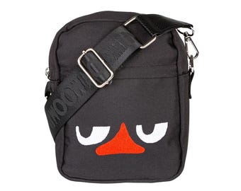 Moomin, Bolsa de ombro preta estilosa, Fedorenta