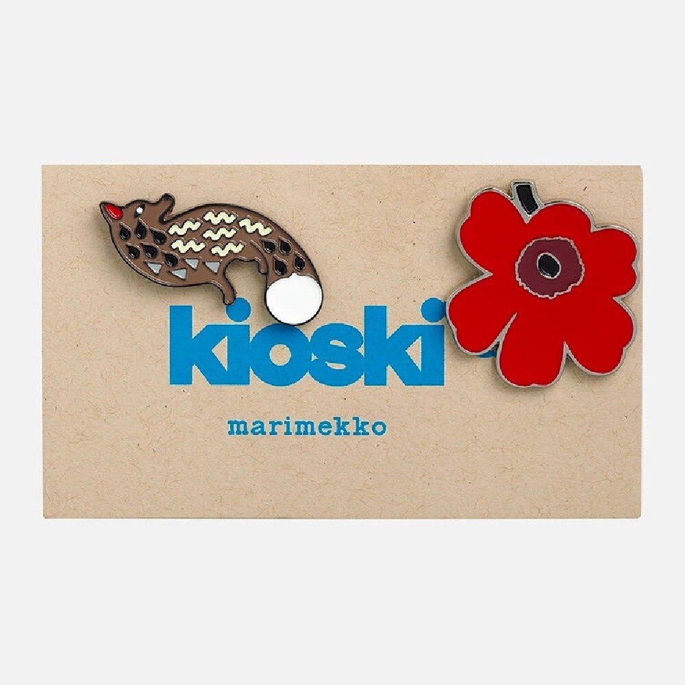 Marimekko Fox Pin: 