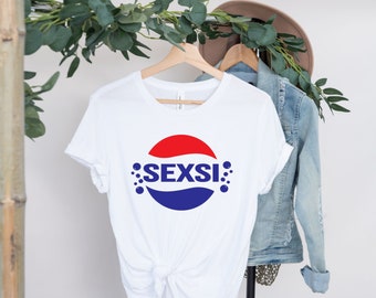 Sexsi Logo Shirt: Adult Humor Graphic Tee