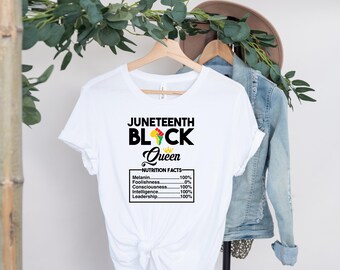 Juneteenth Shirt, Queen hoodie, Freedom tee, Equality, Africa, unisex gift, Black History