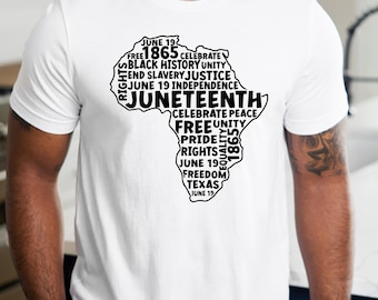 Juneteenth Shirt, Freedom tee, Equality, Africa,  unisex gift, Black History