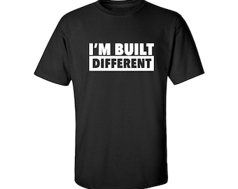 Built Different Unisex Shirt: Motivational Tee