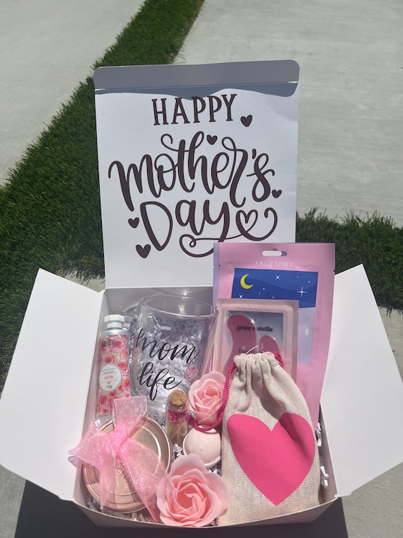 Personalized Mother Day Gift Box Mothers Day Gift Basket Etsy