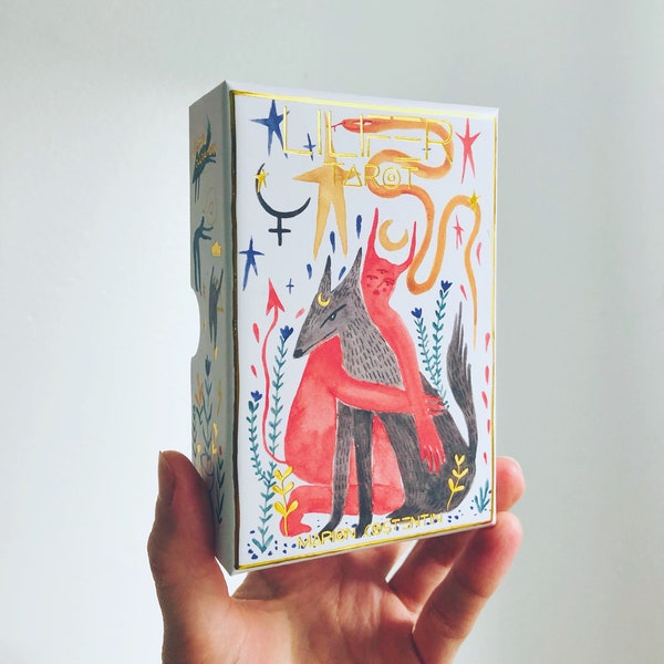 The Lilifer Tarot, Gold Edition, Booklet Included