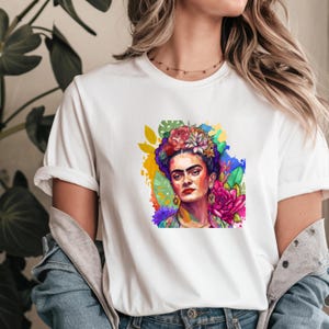 Frida Shirt,Frida Kahlo T-shirt,Empowerment Shirt,Feminist shirt,Frida Fan Shirt,Frida Minimalist Shirt,Feminist Power