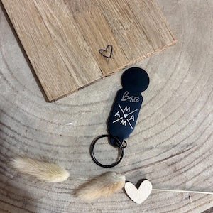 Metalen winkelwagenontgrendeling | Gepersonaliseerde hanger | Vervangende gegraveerde winkelchip | Sleutelhanger cadeau