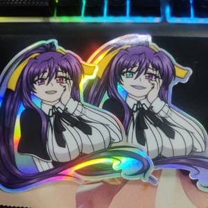 Akeno Himejima Cute High School DxD Weatherproof Anime Sticker 6 Car Decal