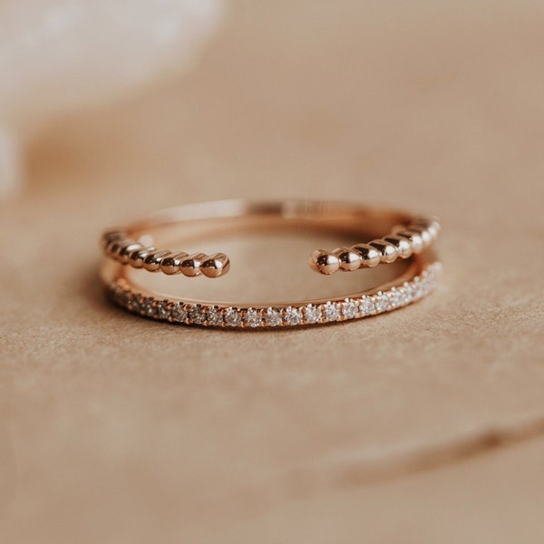 Open Wedding Band Etsy
