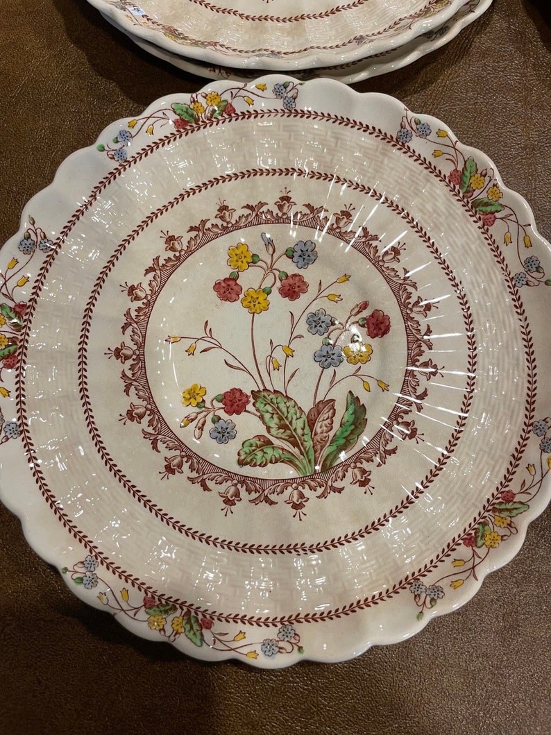 Copeland Spode Cowslip 7 1/4 Plates Quantity 11 Excellent Etsy