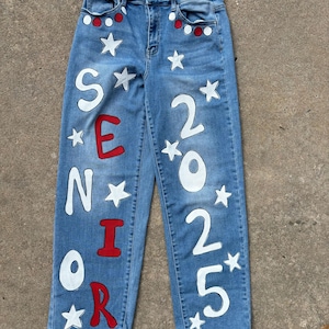 Custom - Personalized Painted Jeans