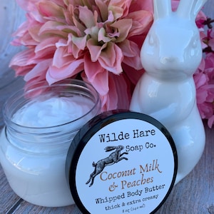 Coconut Milk & Peaches Scented Luxurious Moisturizing Body Cream