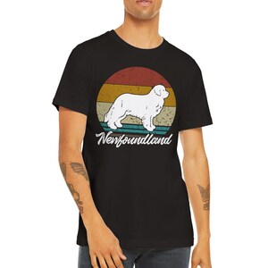 Camiseta Newfoundland Dog / Camisa Newfie Vintage / Newfoundland Gift