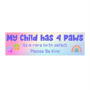 Meu filho tem 4 patas
