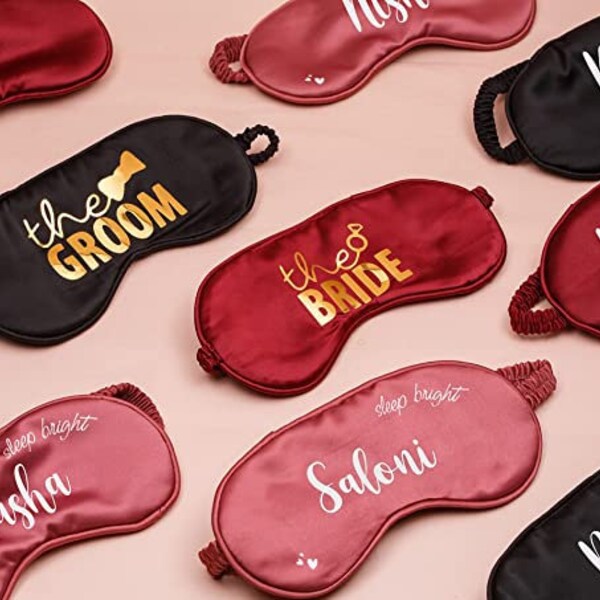 Groom Sleep Mask Etsy