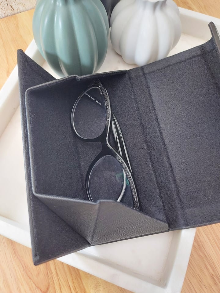 Foldable Glasses Case, Personalised, Monogrammed, Back to Work