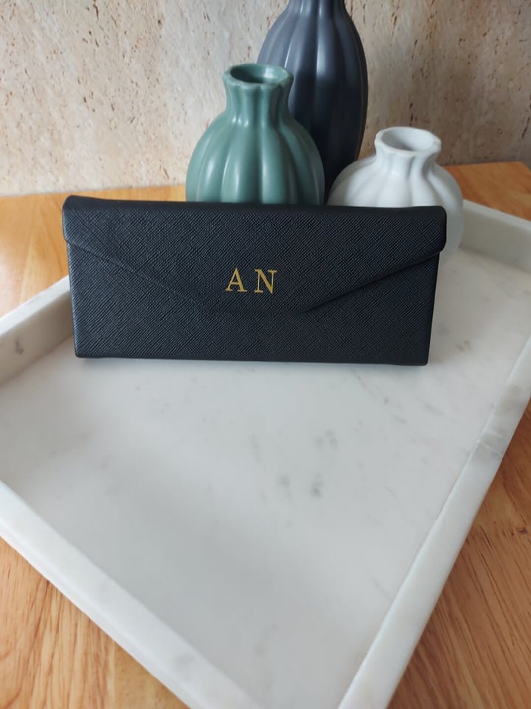 Foldable Glasses Case, Personalised, Monogrammed, Back to Work