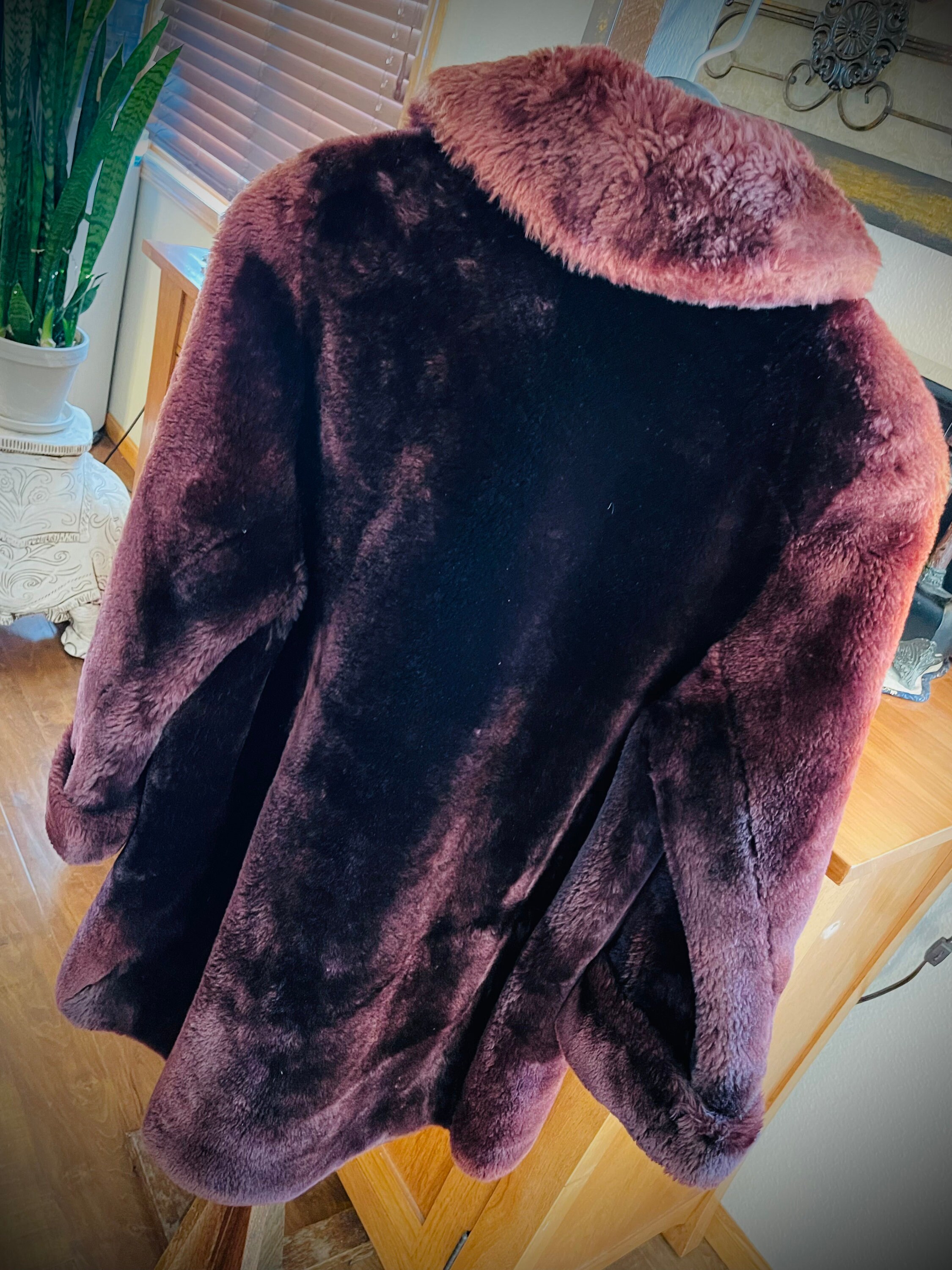 アクレント　Fake mouton fur coat ACLENT Fake mouton fur coat