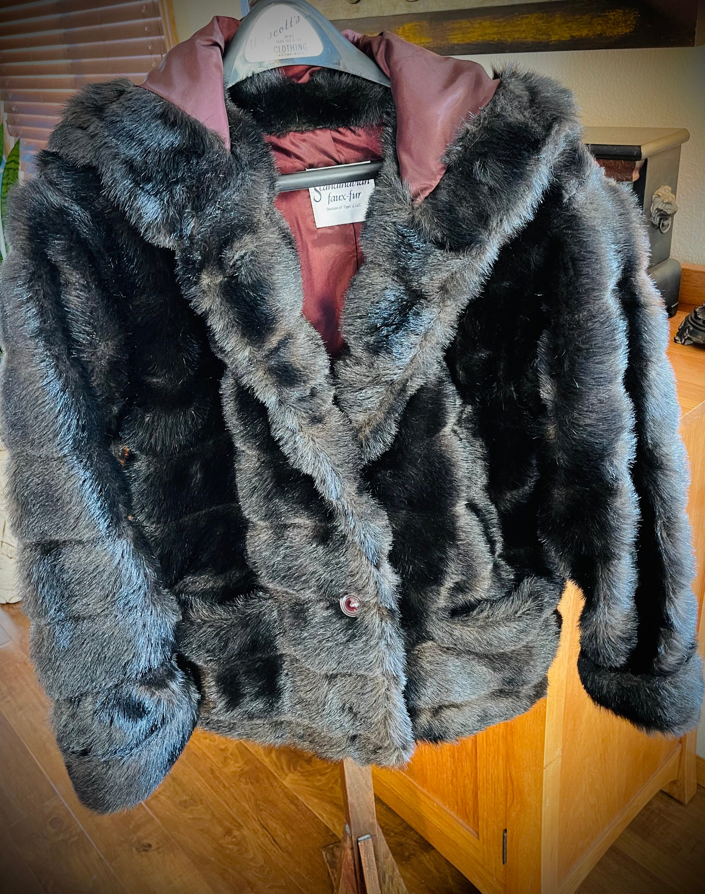 Gorgeous Scandinavian Faux-fur Winter Coat Division of Tiger J 