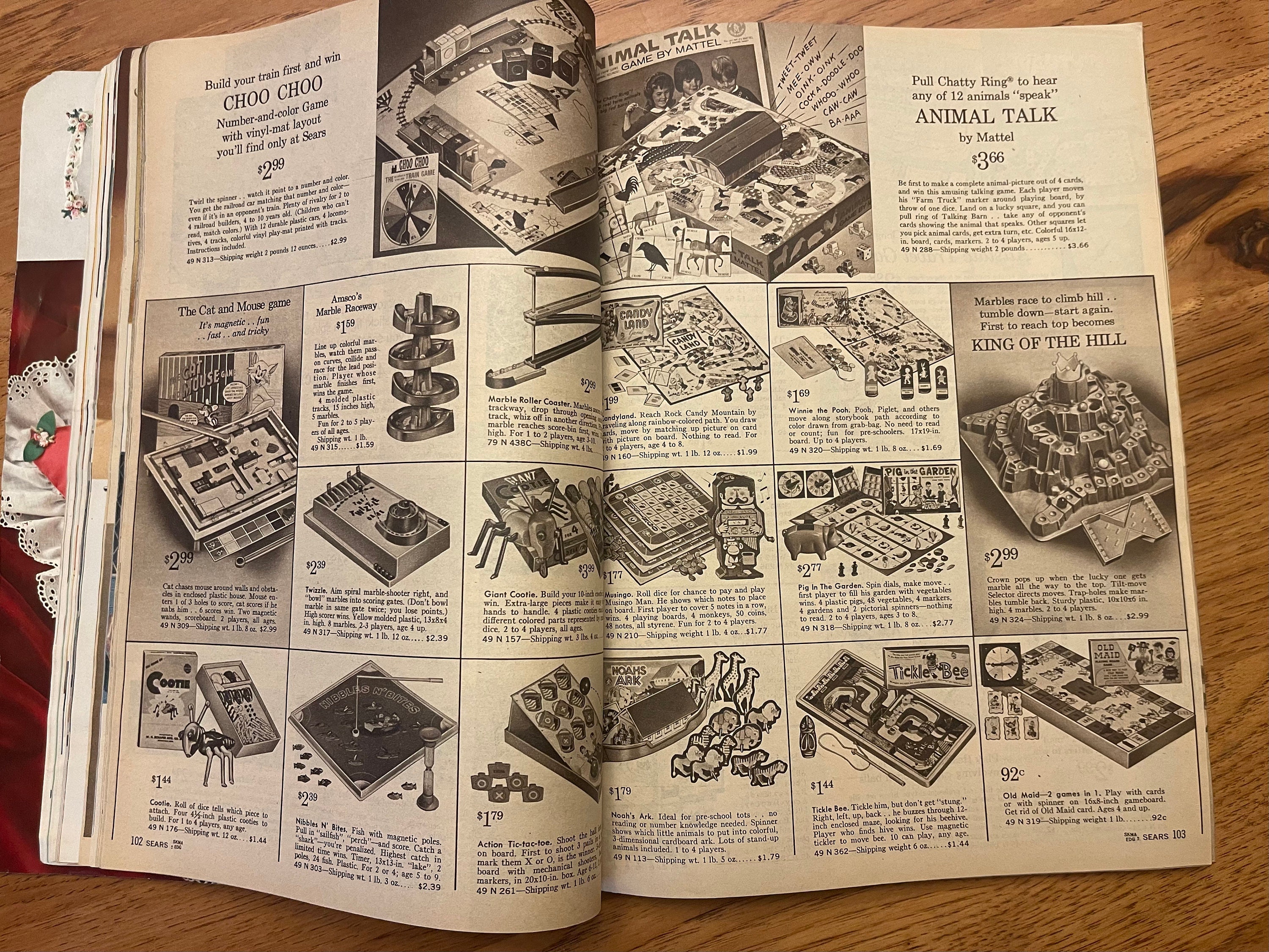 Vintage Sears Toys Catalog for 1965 Etsy
