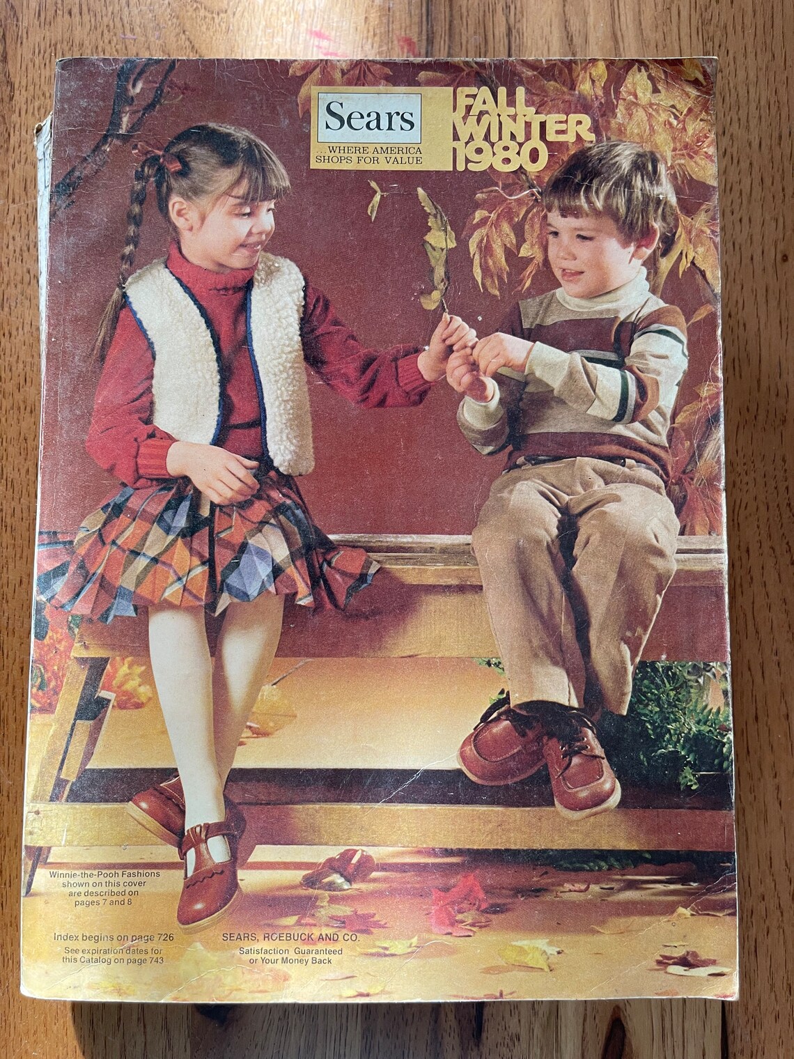 1980 Vintage Sears Fall Winter Catalog and Booster Seat - Etsy