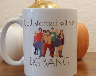The Big Bang Theory Theme Song Lyrics Ceramic Mug - Etsy