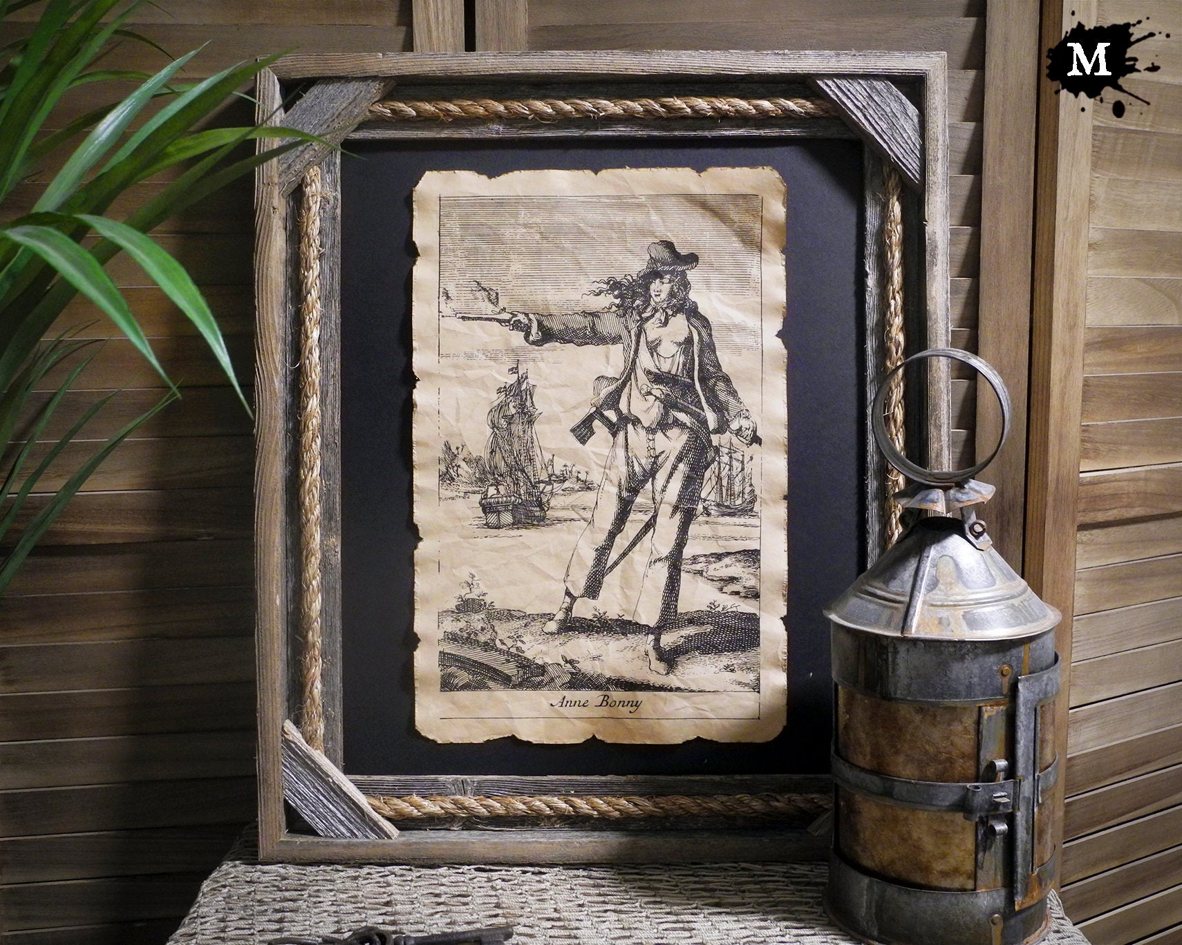 Pirate Picture Frame - Etsy