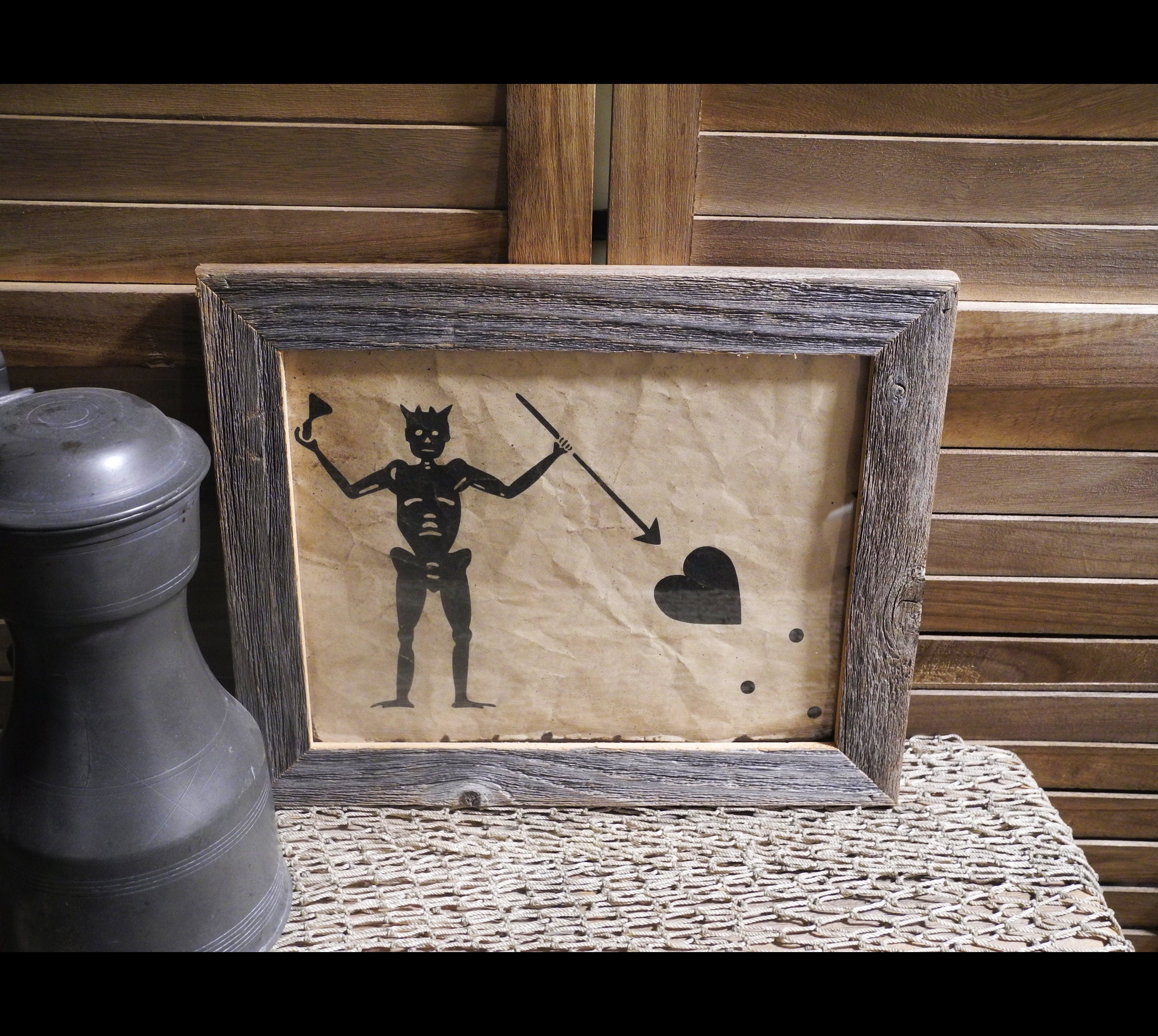 Blackbeard Edward Teach Queen Annes Revenge Jolly Roger Flag