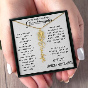 Granddaughter necklace etsy outlet