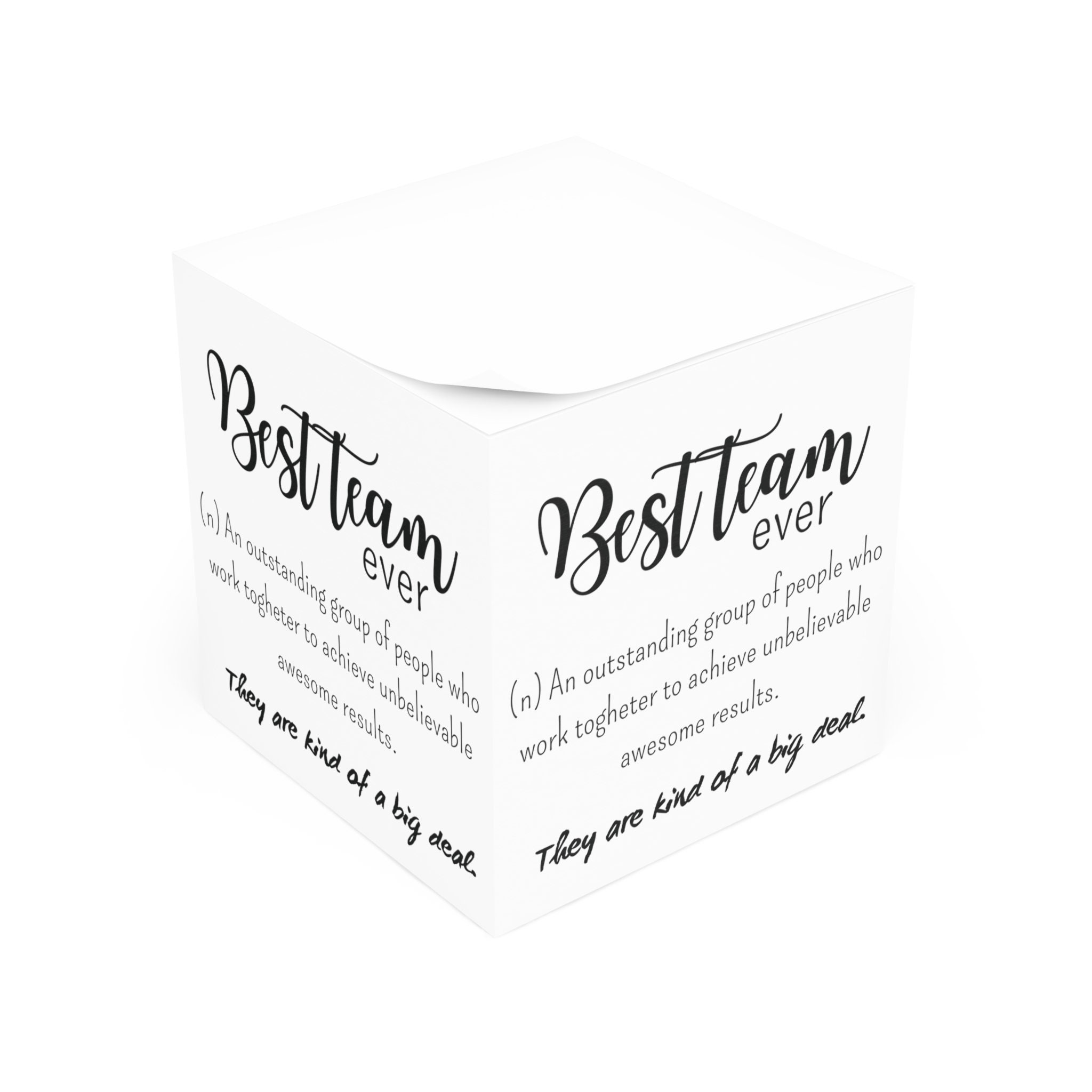 team-gift-employee-appreciation-gifts-teamwork-cube-note-christmas-gift
