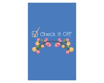 Check It Off - To Do List Notebook / Daily Plan Notepad / To Do List Book / Daily To Do List / Gift / Grocery List