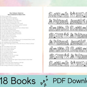 Rory Gilmore Reading Challenge | Rory Gilmore Printable Book List ...
