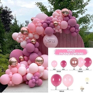 Palloncino ghirlanda Arco ROSA GOLD Matrimonio Compleanno palloncini Decorazione per feste Baby Shower Ballon Baloon Party accessori