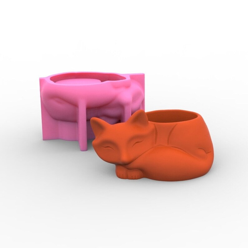 Stampo In Silicone Per Posacenere Fai Da Te – Crea Vasi, Candele E Portamatite In Gesso O Cemento, Riutilizzabile