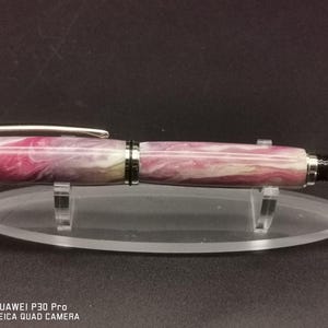 Fountain/Rollerball pens, handmade with Alumilite clear resin image 12