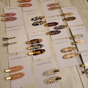 No Crease Hair Clips, Hair Clips, Hair Accessories, Coloured Hair Clips, Gifts for Her, Gifts for them, Filler Gifts