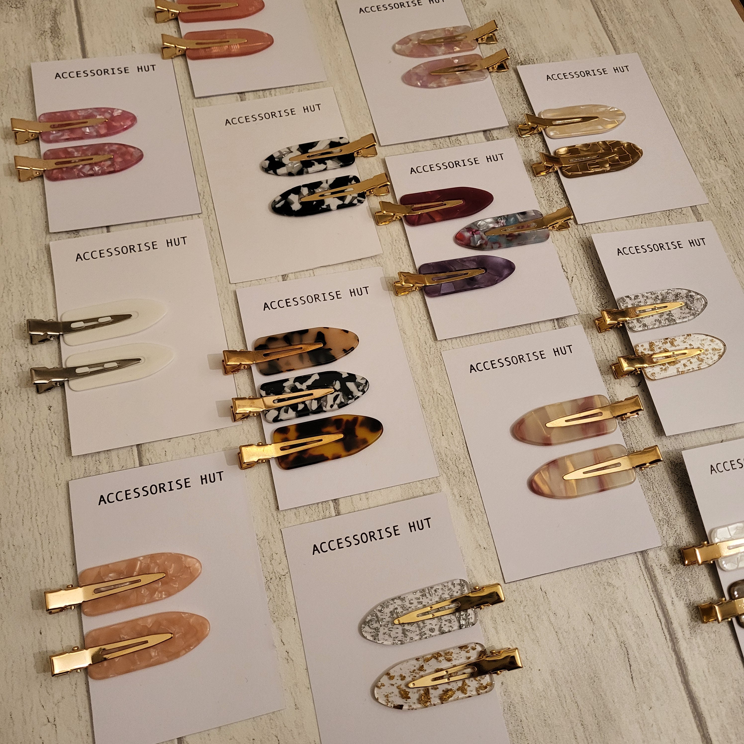 No Crease Hair Clips, Hair Clips, Hair Accessories, Coloured Hair Clips, Gifts for Her, Gifts for them, Filler Gifts