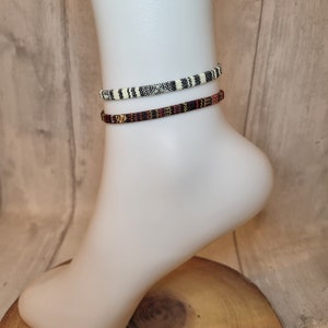 Men&#39;s Anklet, Surfer Beach Anklet, Mens Ankle Chain, Ankle bracelet,  Boho Ankle Bracelet, birthday gift, Anklet bracelet, Beach Jewellery