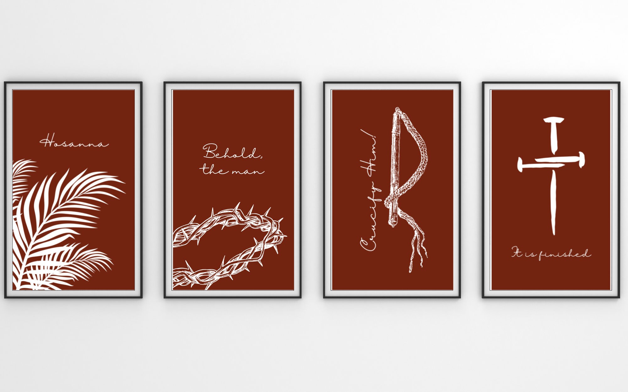 Lent Home Décor | Digital Download | Catholic Gift | Christian Gift | Liturgical Living | Digital Art | Lent Art | Catholic Home Décor