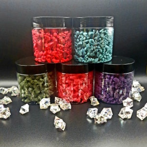 Wax Crumble Wax Melts in 2 Jar Sizes • Gifts for Her Under 10 • Wickless Candles • Toppings & Sprinkles for Dessert and other Food Candles