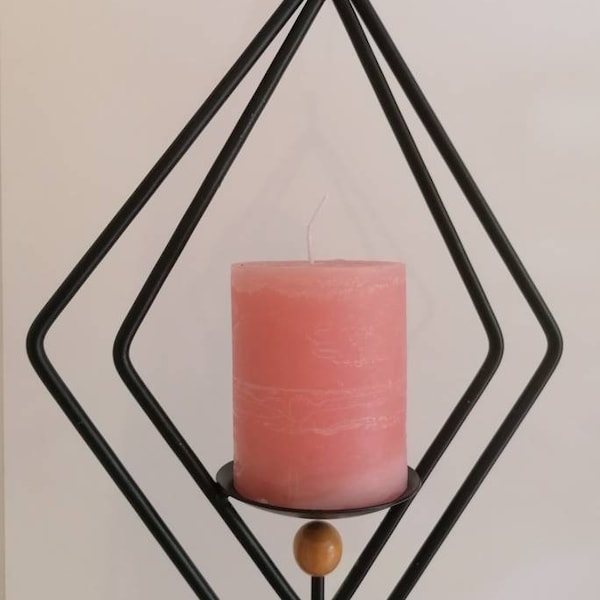 Iron Candle Holder Etsy