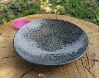 Iron bowl for 6th Anniversary Gift. Small jewellery dish.  Iron trinket dish.