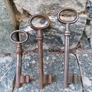 Vintage iron key. Collectable key. Free Shipping